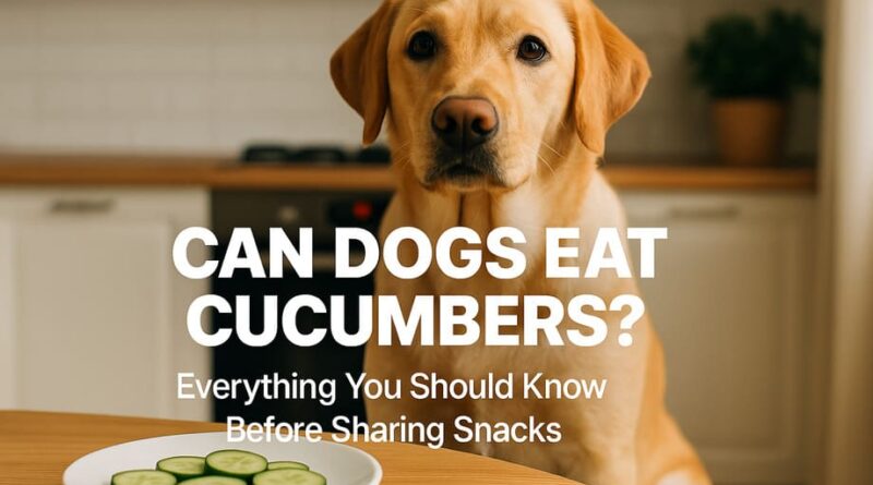 can dogs eat cucumbers