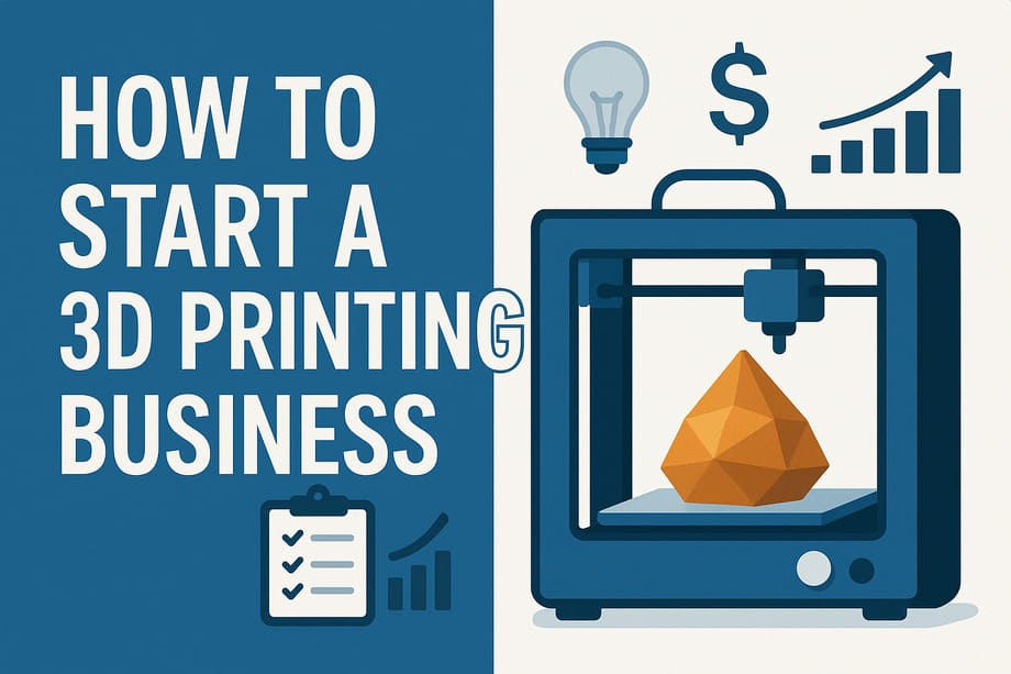 How to Start a 3D Printing Business: Complete Guide for 2025