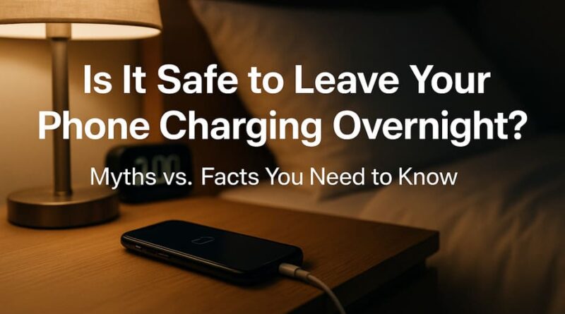 is it safe to leave your phone charging overnight