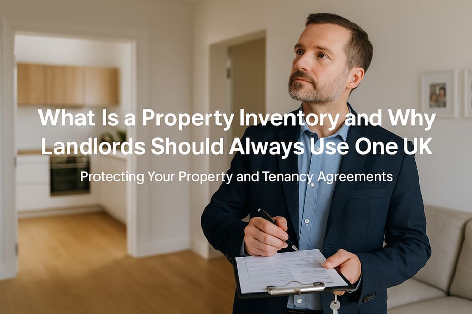 What Is a Property Inventory and Why Landlords Should Always Use One in the UK
